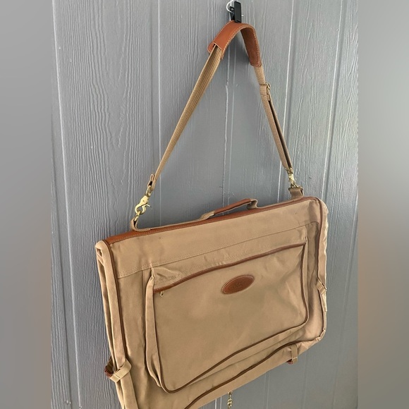 Vintage Ford Eddie Bauer Edition Heavyweight Canvas/Leather Suitbag​ - Picture 3 of 8